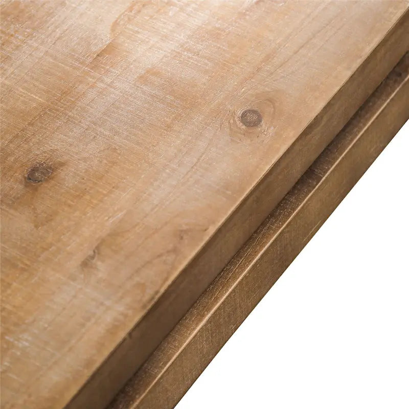 Modern Coffee Table, Wooden Coffee Table, Rectangle Cocktail Tea Table for Living Room, 47.6 L* 23.6 W * 16.3 H