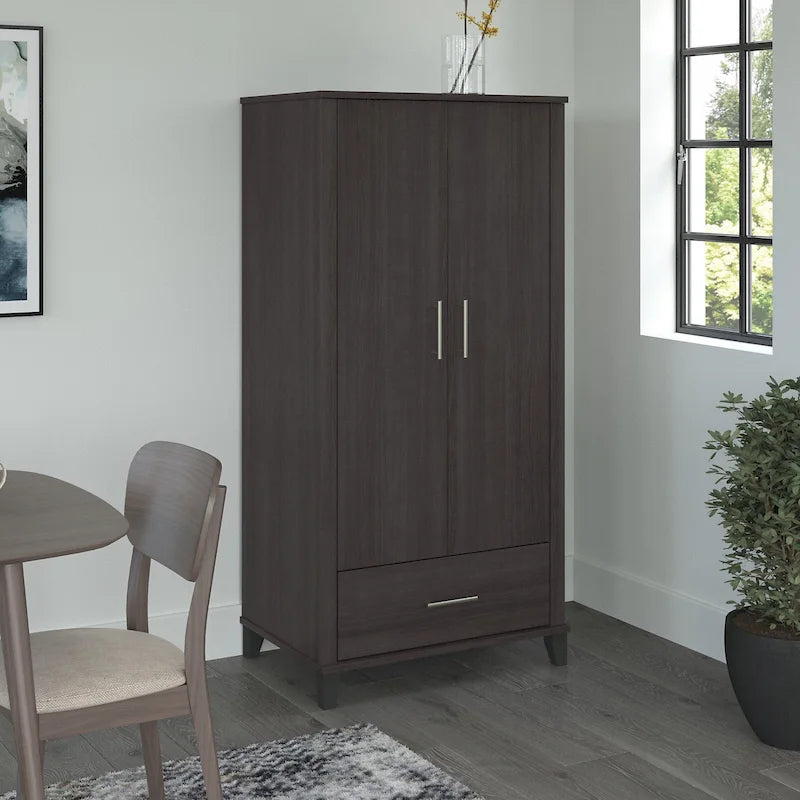 Tall Kitchen Pantry Cabinet with Drawer