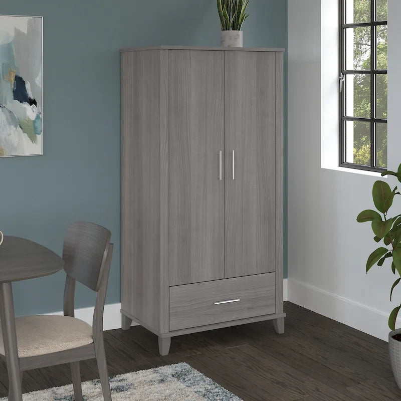 Tall Kitchen Pantry Cabinet with Drawer