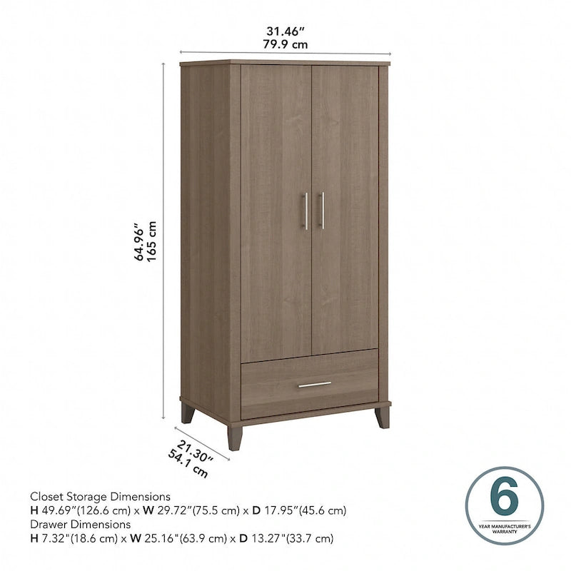 Tall Kitchen Pantry Cabinet with Drawer