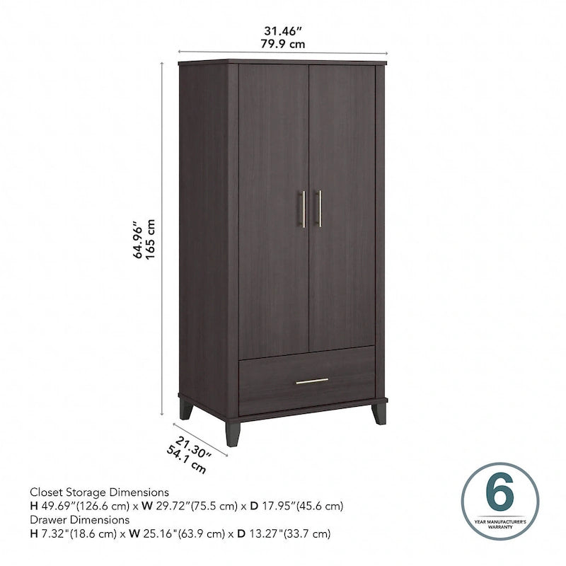 Tall Kitchen Pantry Cabinet with Drawer