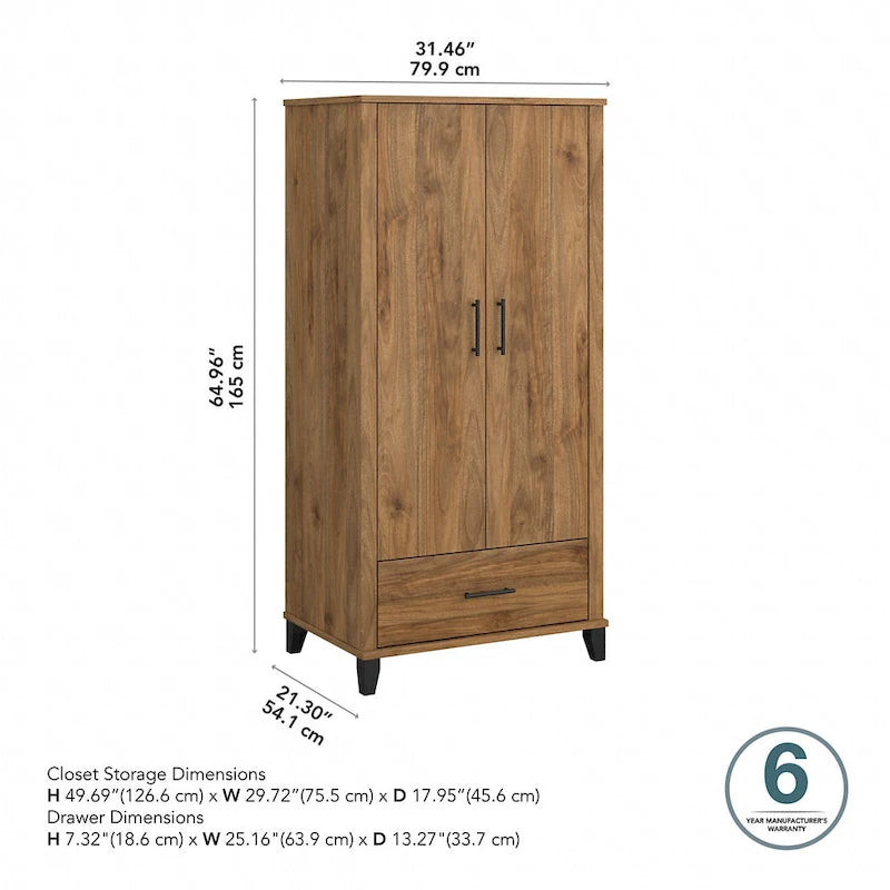 Tall Kitchen Pantry Cabinet with Drawer