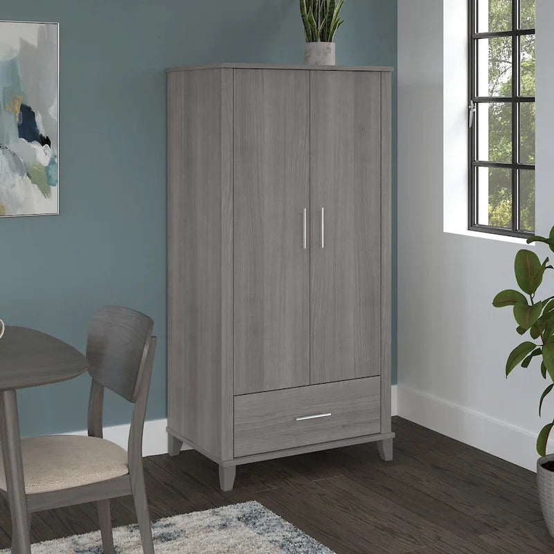Tall Kitchen Pantry Cabinet with Drawer