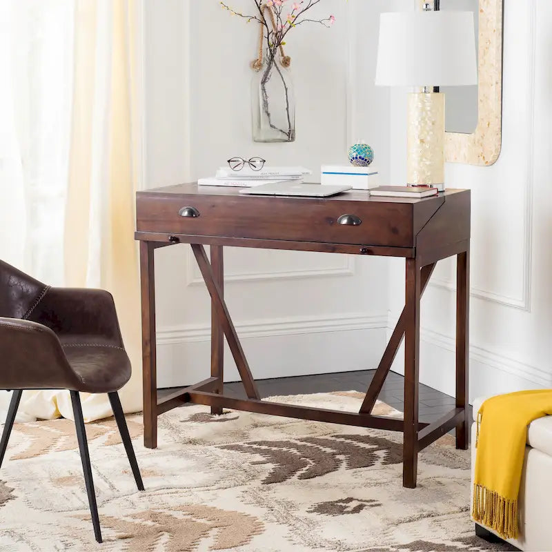 Dark Walnut Writing Desk