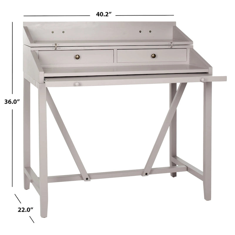 Dark Walnut Writing Desk