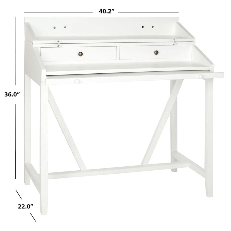 Dark Walnut Writing Desk