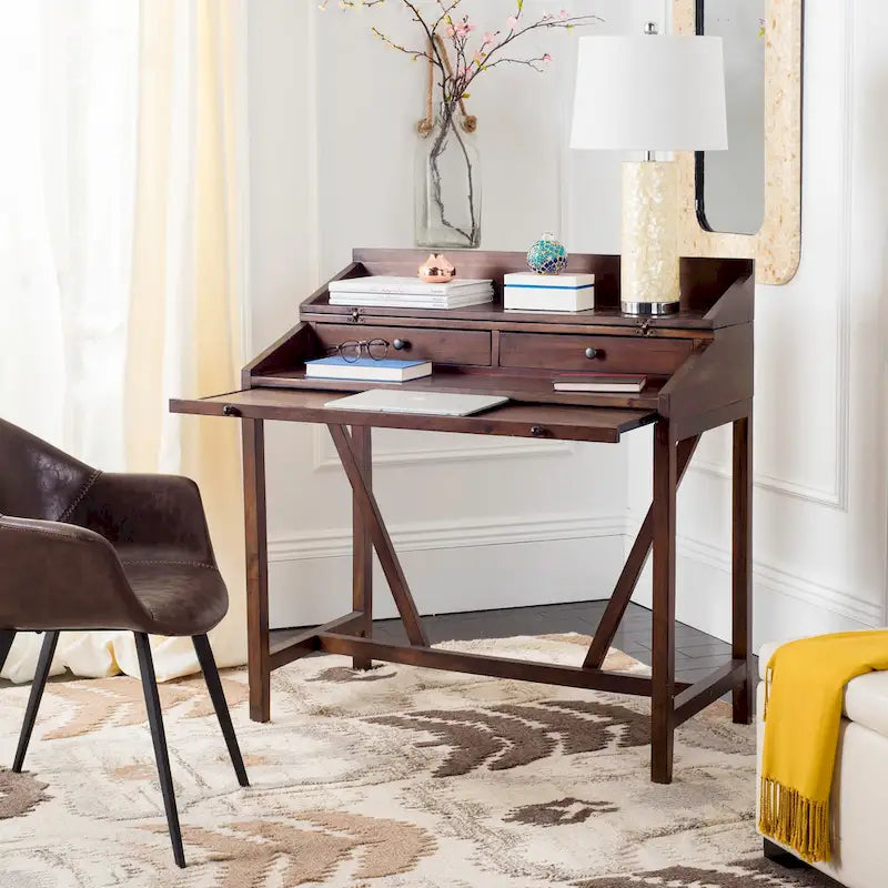 Dark Walnut Writing Desk