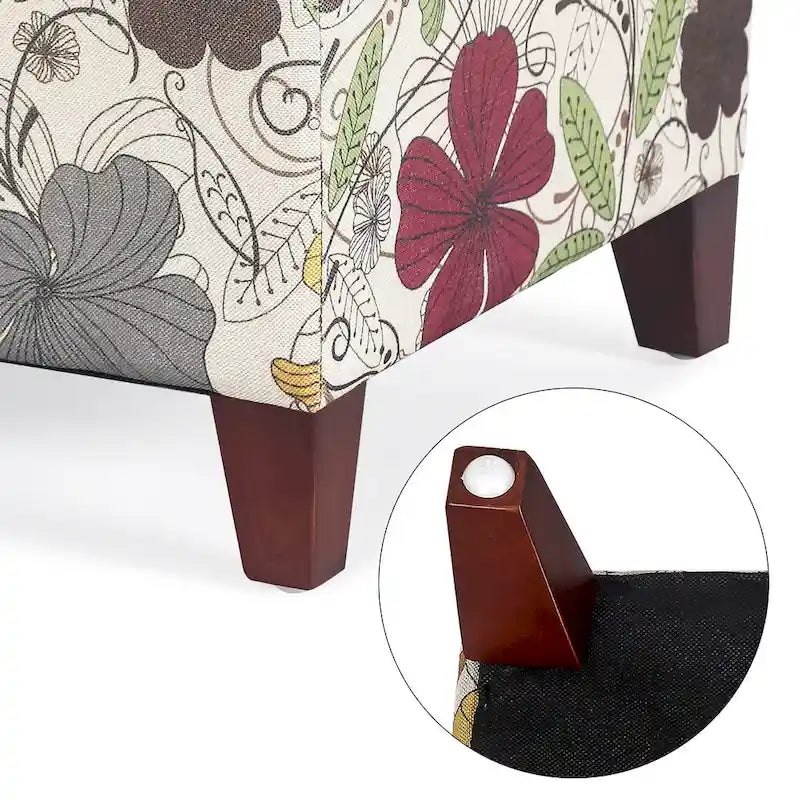 Cube Ottoman Foot Rest Stool