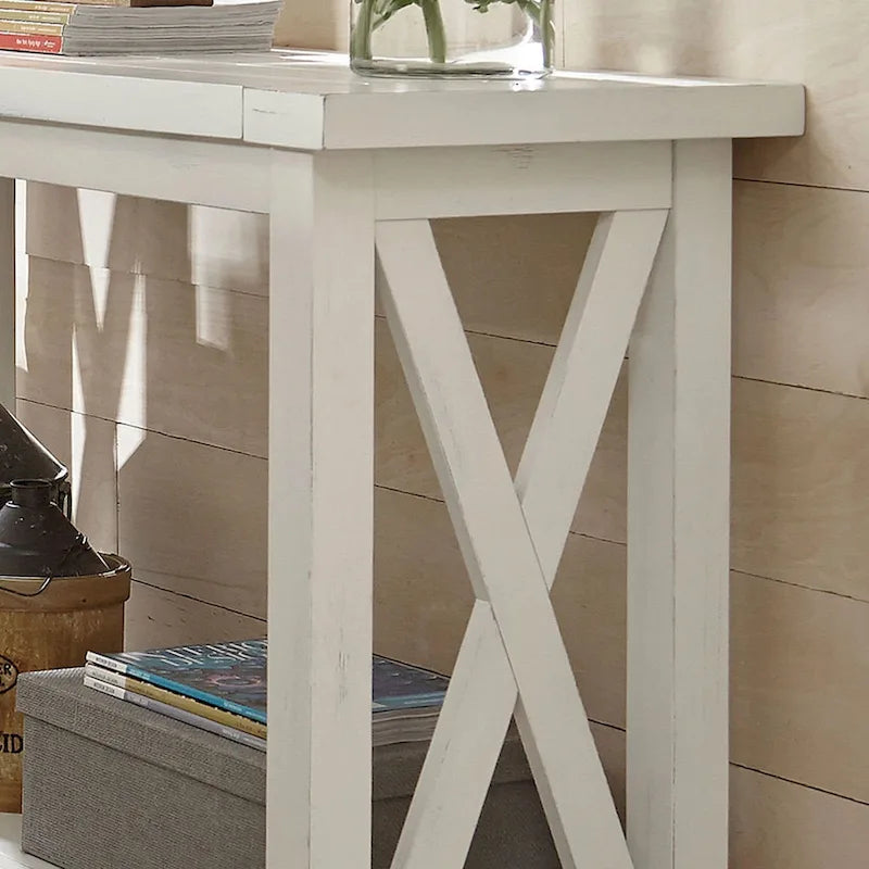 Off-White Console Table