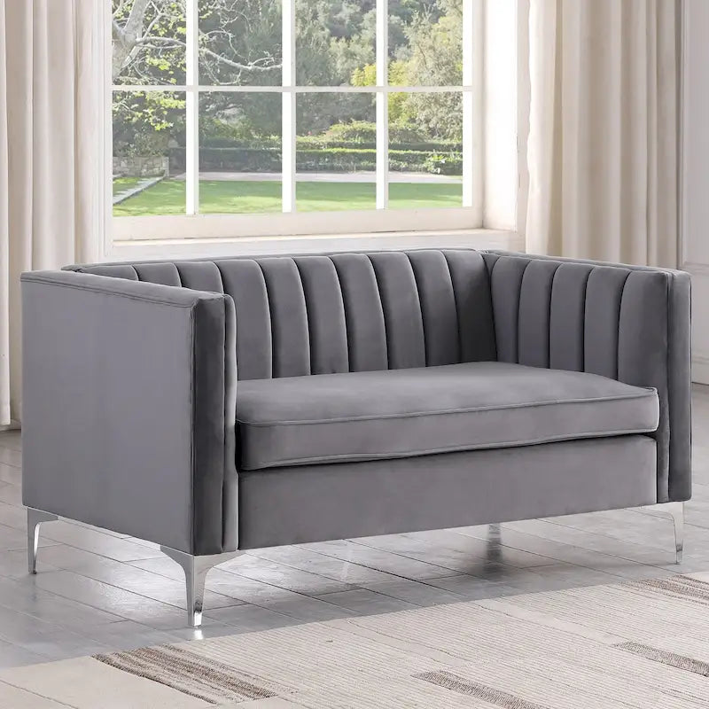Upholstered Accent Living Room Loveseat