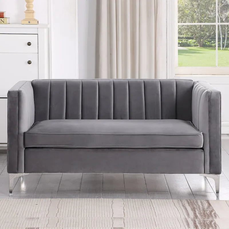 Upholstered Accent Living Room Loveseat