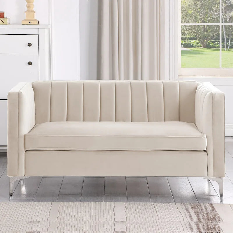 Upholstered Accent Living Room Loveseat