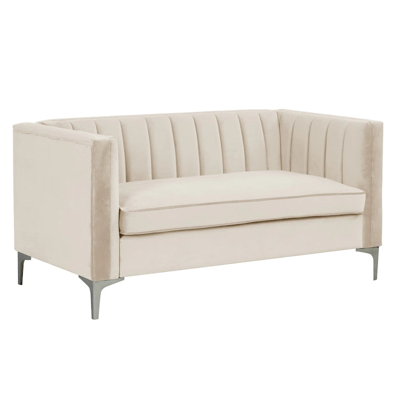 Upholstered Accent Living Room Loveseat