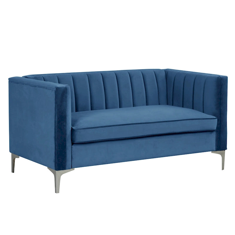 Upholstered Accent Living Room Loveseat