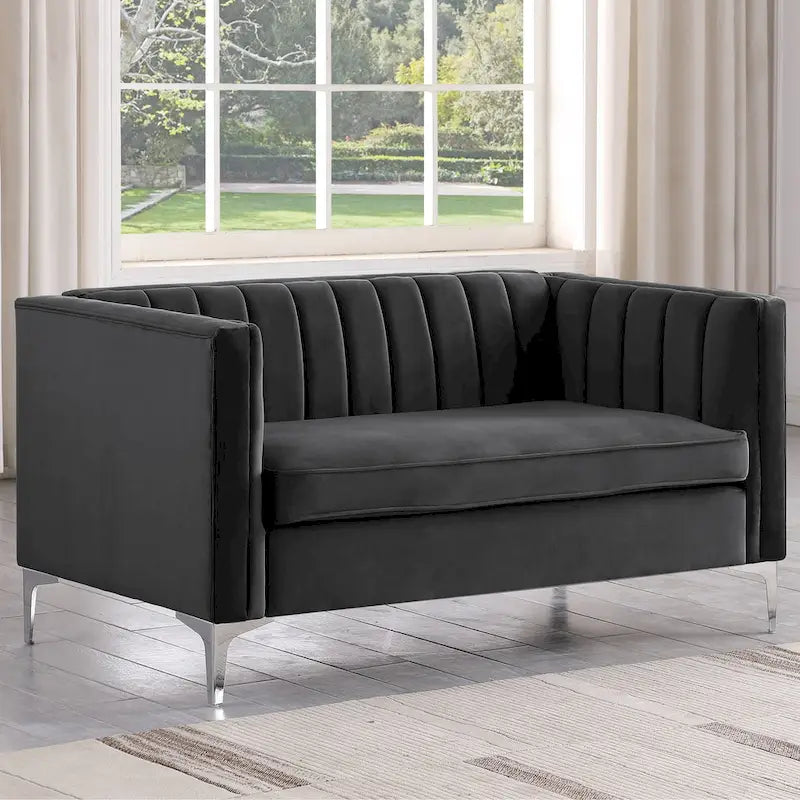Upholstered Accent Living Room Loveseat