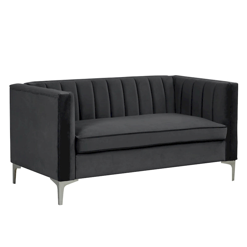 Upholstered Accent Living Room Loveseat
