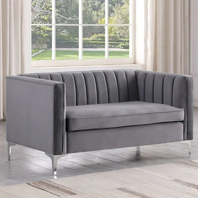 Upholstered Accent Living Room Loveseat