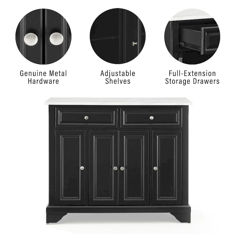Kitchen Island/Cart - 18x42.13x36