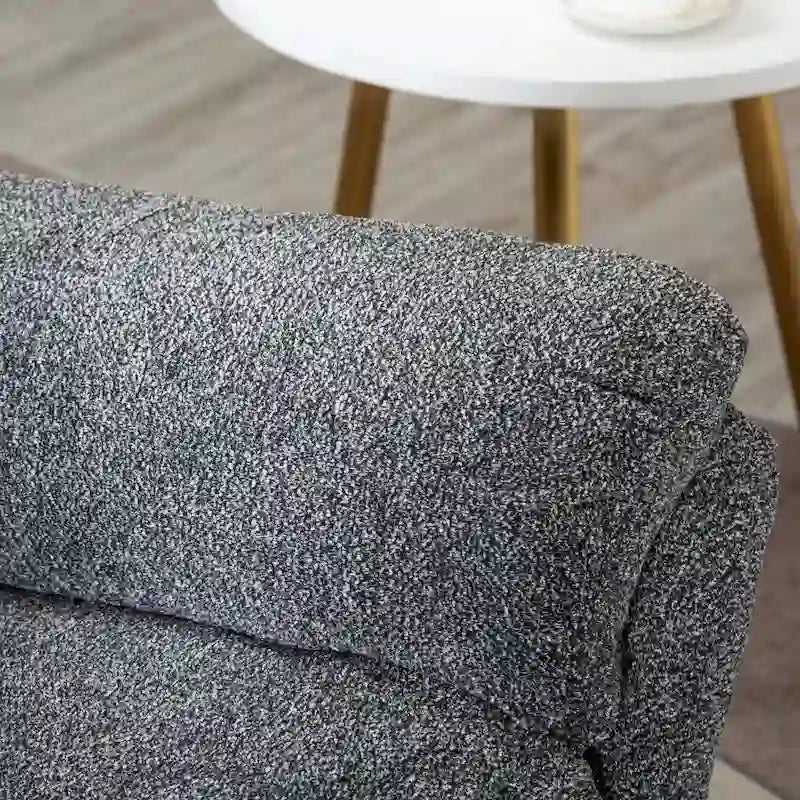 Manual Fabric Overstuffed Soft Rocking Recliner Chairs Sofa for Living Room