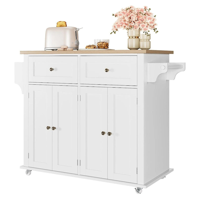Kitchen Island Cart on Wheels