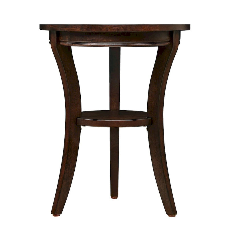 16 Wood Round End Table