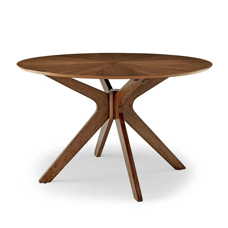 Round Wood Dining Table