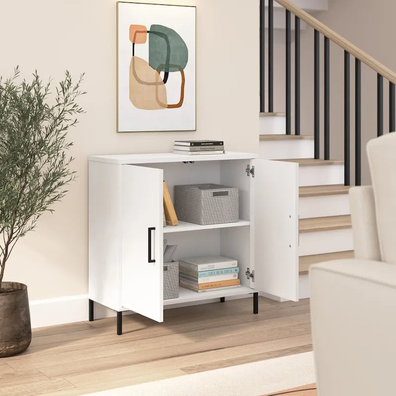 Low Storage Cabinet with Doors