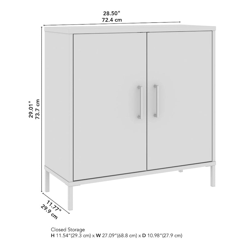 Low Storage Cabinet with Doors