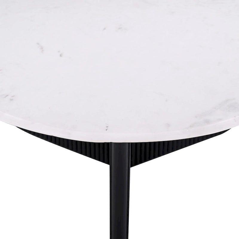 31 in. Mable Topped Pedestal Coffee Table