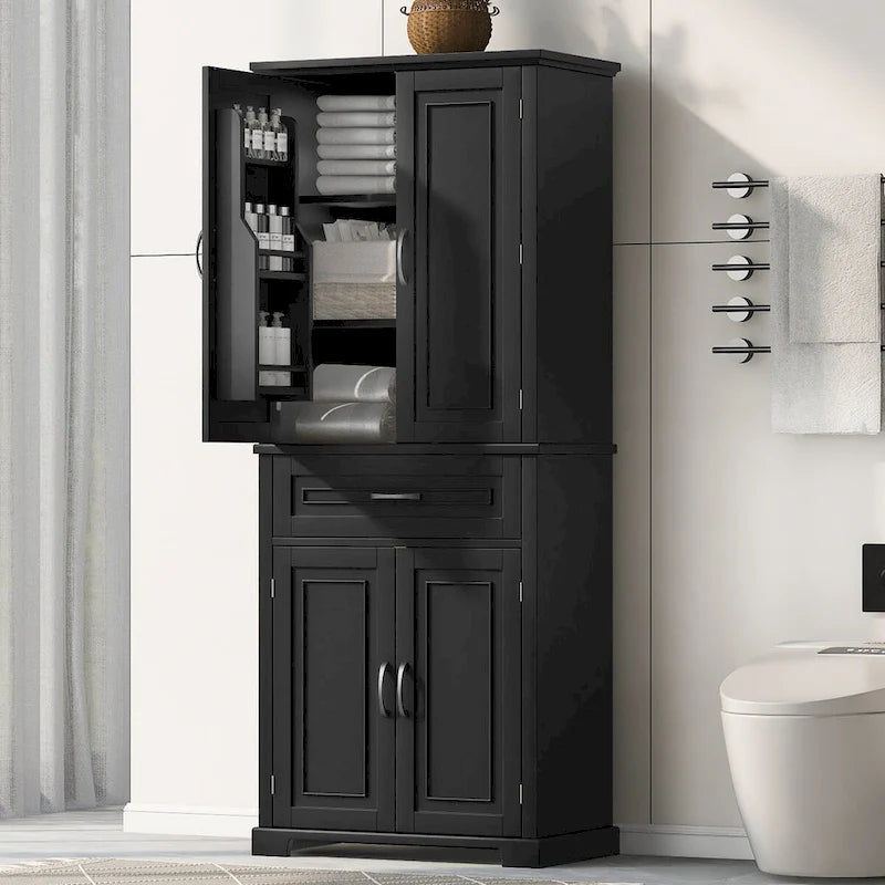 Bathroom Storage Cabinet with Adjustable Shelf