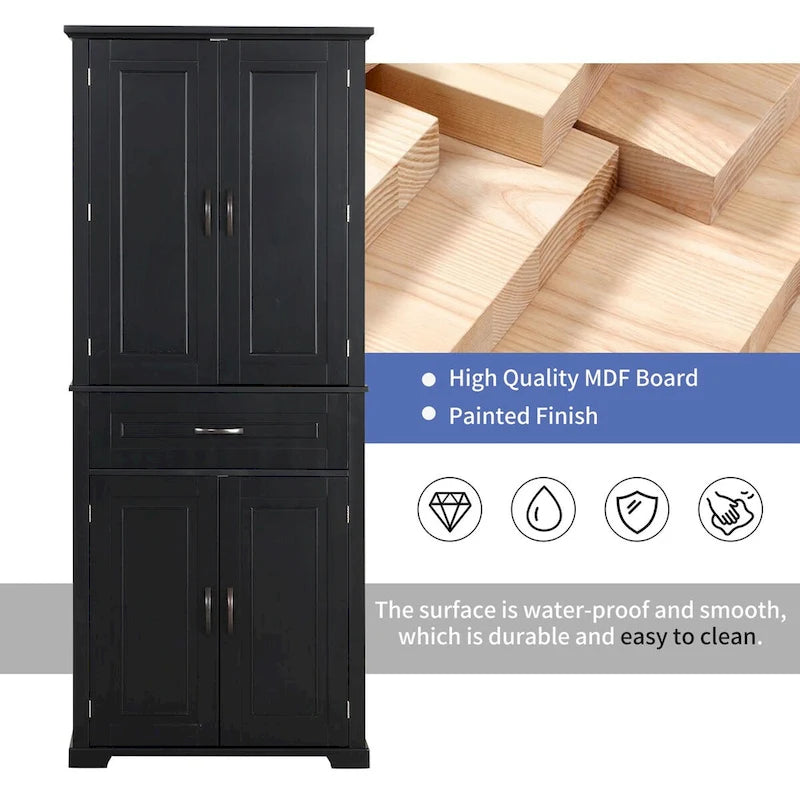 Bathroom Storage Cabinet with Adjustable Shelf