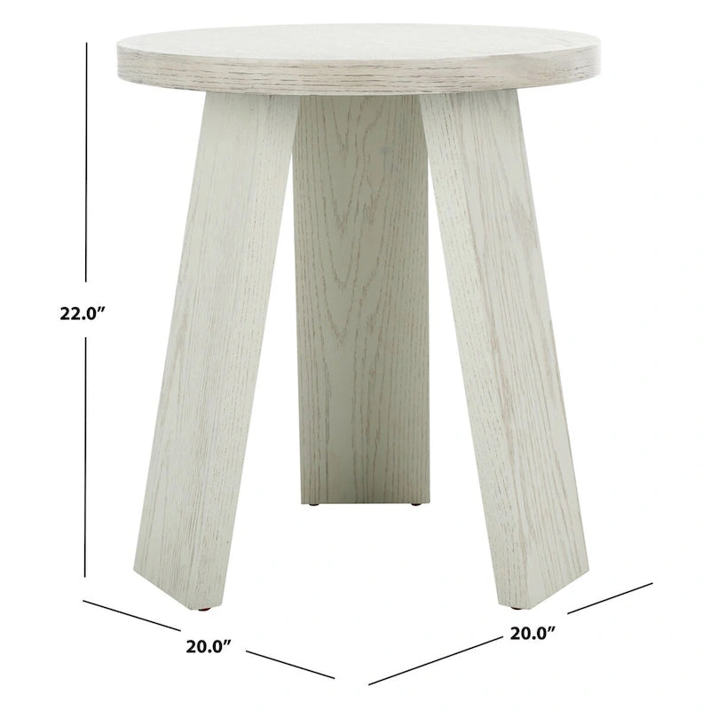Wood Accent Table - 20Wx20Dx22H